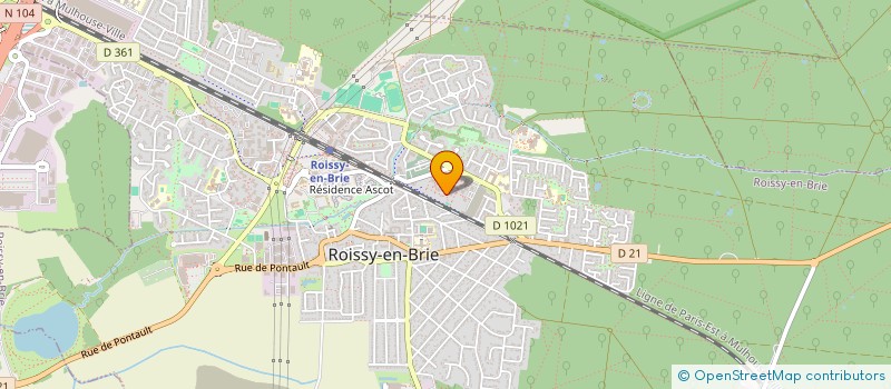 localisation de l'entreprise MADAME CECILIA GOMIS  ROISSY-EN-BRIE