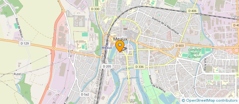 localisation de l'entreprise MADAME CECILIA GOUJON à MEAUX