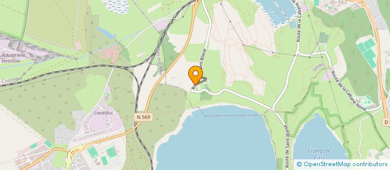 localisation de l'entreprise MADAME CECILIA GRENOUILLER  ISTRES