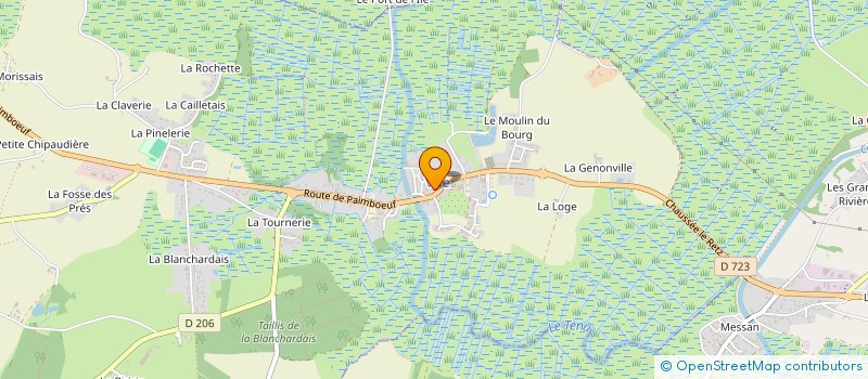 localisation de l'entreprise MADAME CECILIA GUIBOUIN  VUE