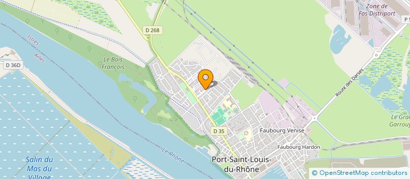 localisation de l'entreprise MADAME CECILIA HADJIGEORGIOU  PORT-SAINT-LOUIS-DU-RHONE