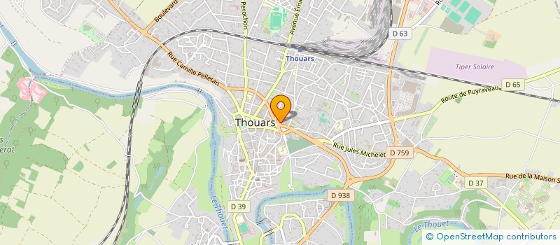 localisation de l'entreprise MADAME CECILIA HAY à THOUARS