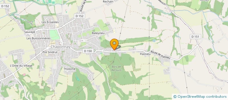 localisation de l'entreprise MADAME CECILIA HEQUET  CHAPONNAY