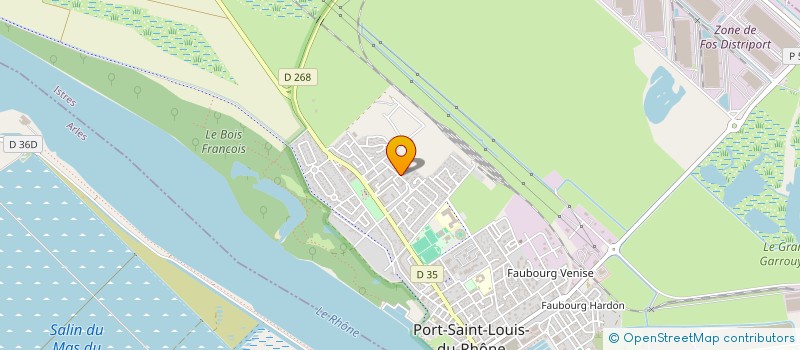 localisation de l'entreprise MADAME CECILIA HERNOT à PORT-SAINT-LOUIS-DU-RHONE