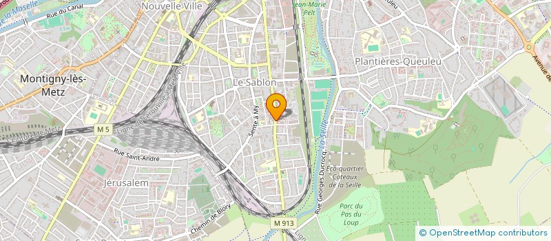 localisation de l'entreprise MADAME CECILIA JIMENEZ  METZ