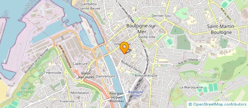 localisation de l'entreprise MADAME CECILIA JUMEL  BOULOGNE-SUR-MER