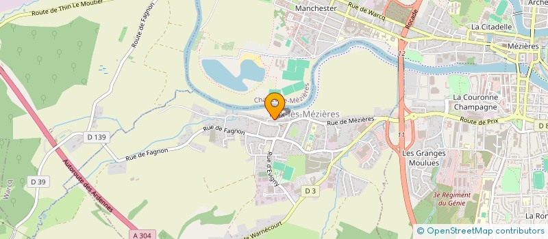 localisation de l'entreprise MADAME CECILIA KLICKI à PRIX-LES-MEZIERES