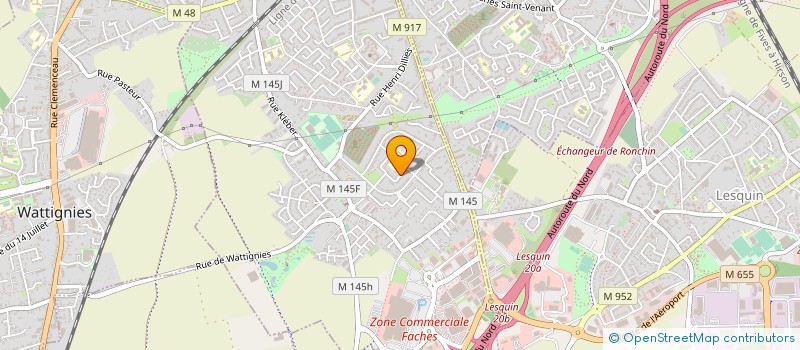 localisation de l'entreprise MADAME CECILIA KURZ à FACHES-THUMESNIL
