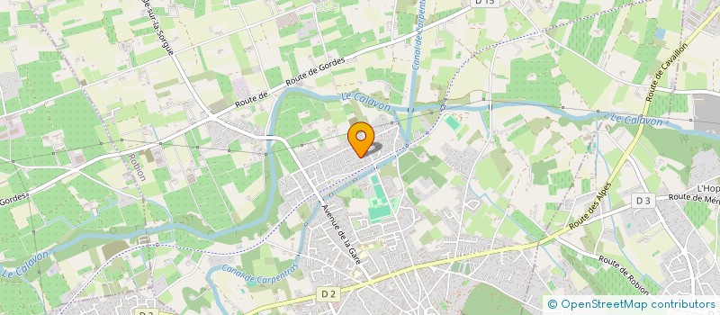 localisation de l'entreprise MADAME CECILIA LABONNE  ROBION