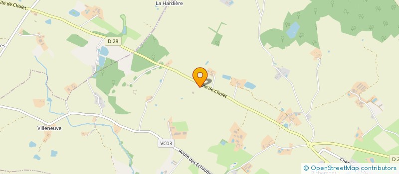 localisation de l'entreprise MADAME CECILIA LAFLEUR  NUEIL-LES-AUBIERS