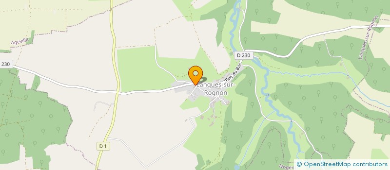 localisation de l'entreprise MADAME CECILIA LAFOSSE à LANQUES-SUR-ROGNON