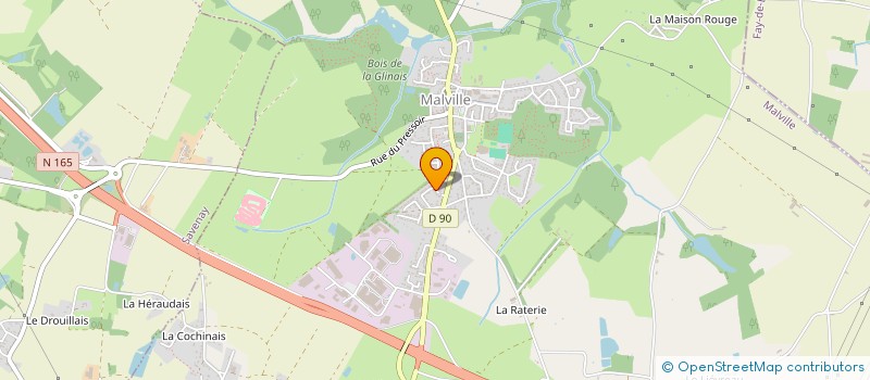 localisation de l'entreprise MADAME CECILIA LANIAUD  SAVENAY