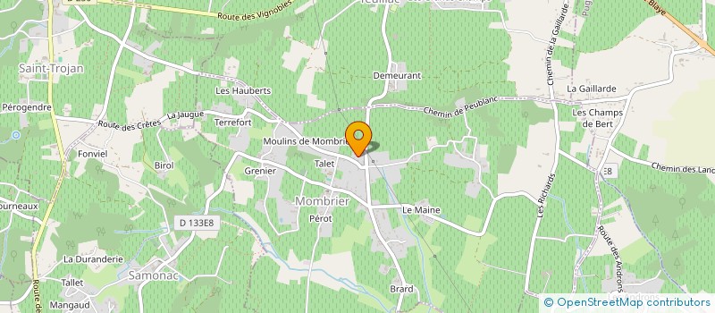 localisation de l'entreprise MADAME CECILIA LEMONNIER  MOMBRIER