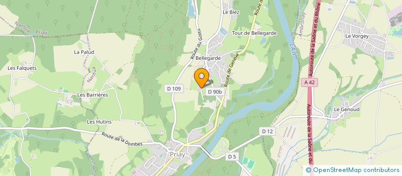 localisation de l'entreprise MADAME CECILIA LEPINAY  PRIAY