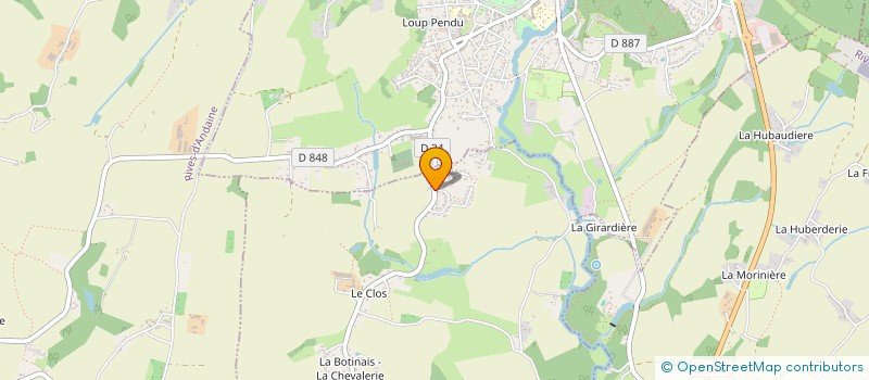 localisation de l'entreprise MADAME CECILIA LEROUX à TESSE-FROULAY