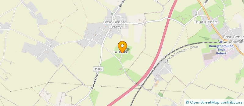 localisation de l'entreprise MADAME CECILIA LEVEQUE  FLANCOURT-CRESCY-EN-ROUMOIS