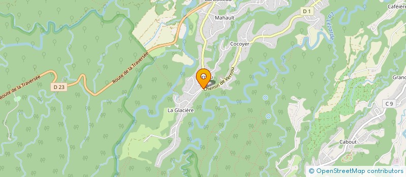 localisation de l'entreprise MADAME CECILIA LIGNIERES  PETIT-BOURG