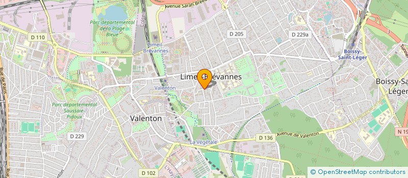 localisation de l'entreprise MADAME CECILIA LILLONI à LIMEIL-BREVANNES
