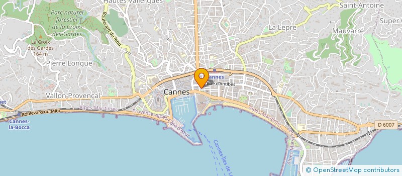 localisation de l'entreprise MADAME CECILIA LINEAU à CANNES