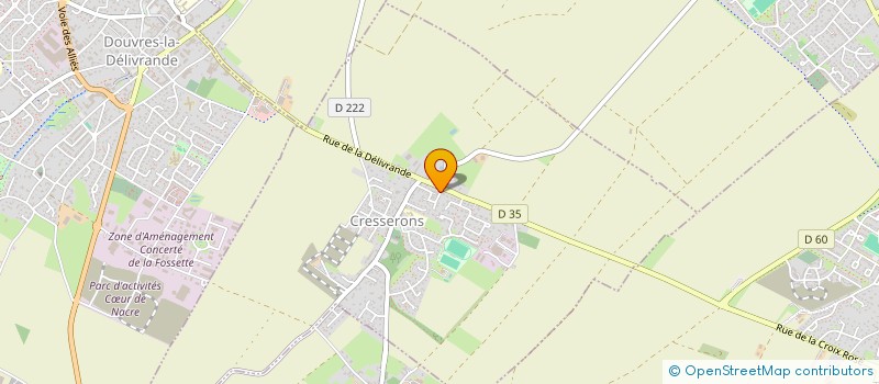 localisation de l'entreprise MADAME CECILIA LUSVEN à CRESSERONS