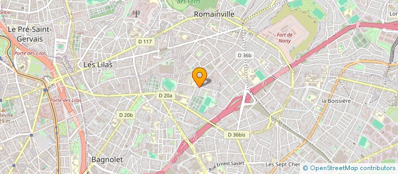 localisation de l'entreprise MADAME CECILIA MARGIOTTA à BAGNOLET
