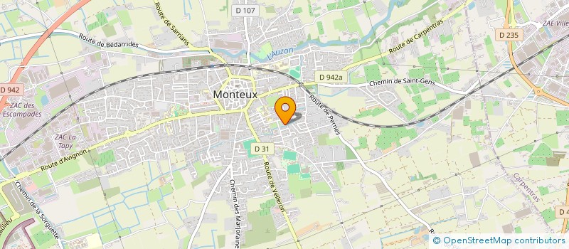 localisation de l'entreprise MADAME CECILIA MARISSAL à MONTEUX
