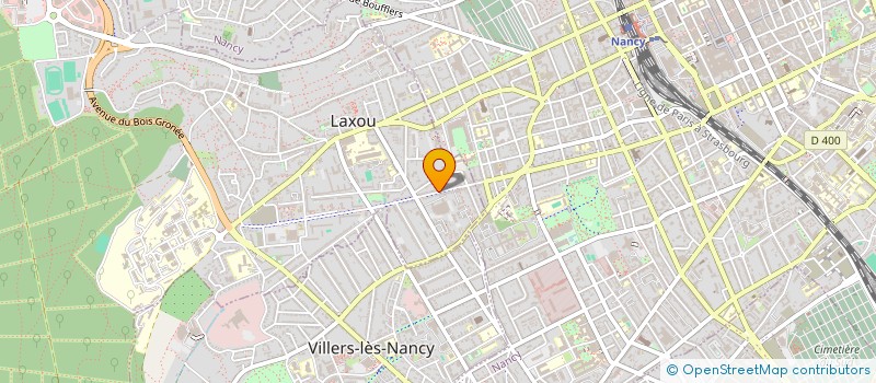 localisation de l'entreprise MADAME CECILIA MARTIN  LAXOU