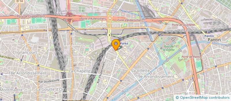 localisation de l'entreprise MADAME CECILIA MARTINEZ BOADA  PARIS