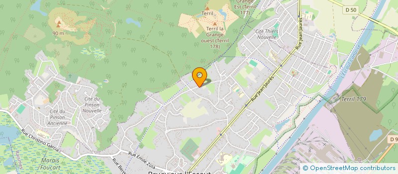 localisation de l'entreprise MADAME CECILIA MUSIN  BRUAY-SUR-L'ESCAUT