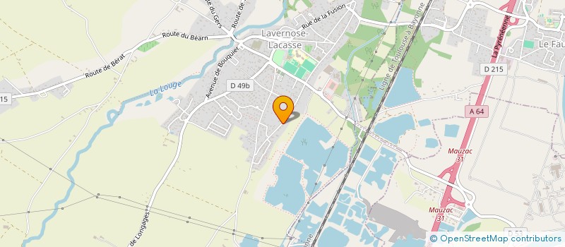 localisation de l'entreprise MADAME CECILIA N'GOMA  LAVERNOSE-LACASSE