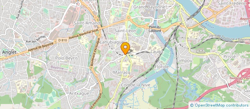 localisation de l'entreprise MADAME CECILIA NOCENT à BAYONNE