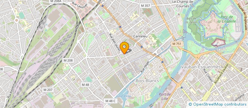 localisation de l'entreprise MADAME CECILIA NOTTEBAERT à LILLE