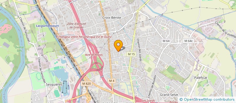 localisation de l'entreprise MADAME CECILIA ORSI  TOULOUSE