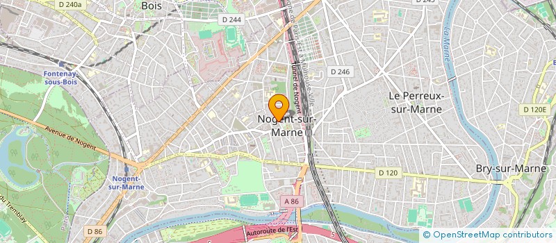 localisation de l'entreprise MADAME CECILIA PAPADIMOPOULOS  NOGENT-SUR-MARNE