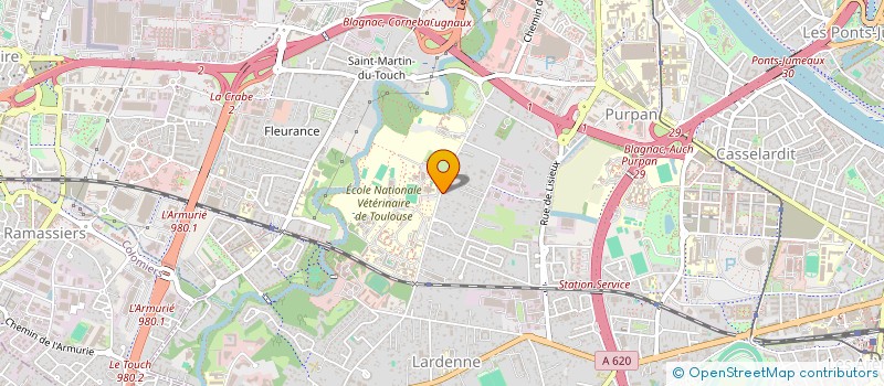 localisation de l'entreprise MADAME CECILIA PELISSIER à TOULOUSE