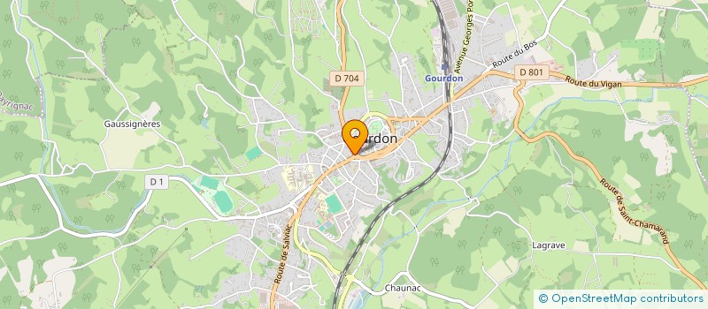 localisation de l'entreprise MADAME CECILIA PELLETIER  PINSAC