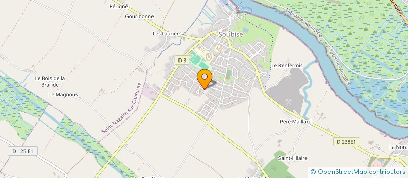 localisation de l'entreprise MADAME CECILIA PERROT à SOUBISE