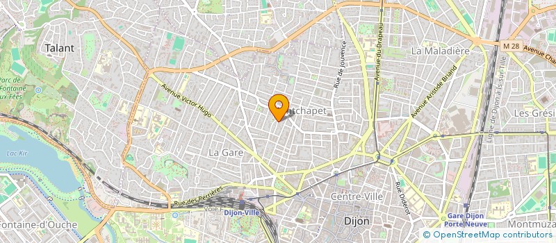 localisation de l'entreprise MADAME CECILIA PHILIPPE à DIJON