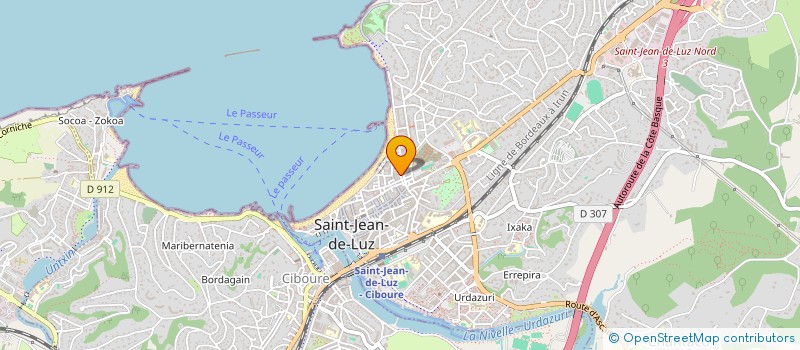 localisation de l'entreprise MADAME CECILIA PINGUET à SAINT-JEAN-DE-LUZ