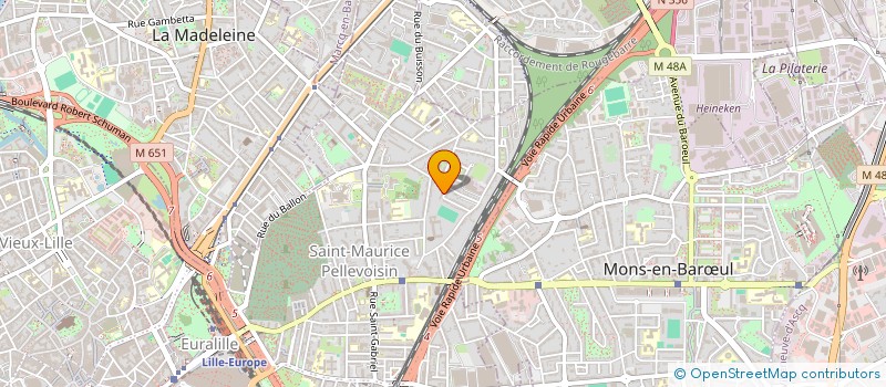 localisation de l'entreprise MADAME CECILIA POPULAIRE  LILLE