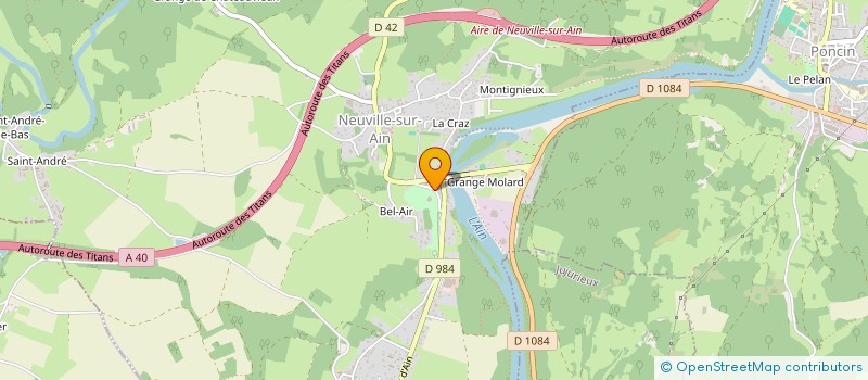 localisation de l'entreprise MADAME CECILIA RAY à NEUVILLE-SUR-AIN