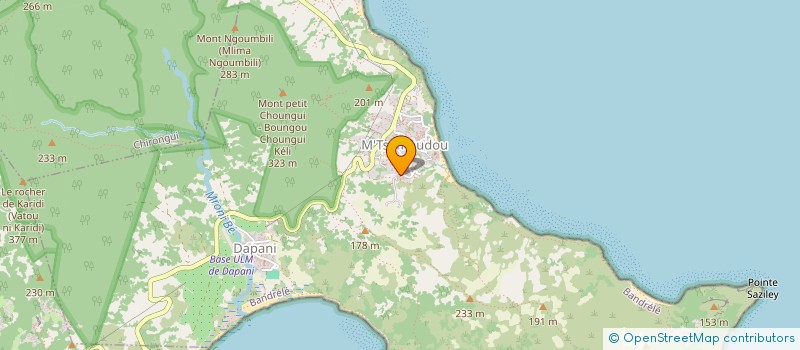 localisation de l'entreprise MADAME CECILIA RAZAFINJONAHINARISOA  BANDRELE