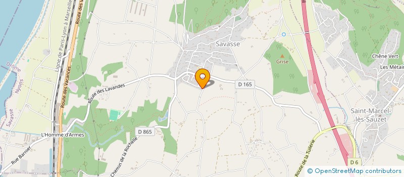 localisation de l'entreprise MADAME CECILIA RIBOT  SAVASSE