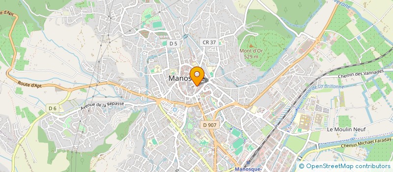 localisation de l'entreprise MADAME CECILIA ROCCHI à MANOSQUE