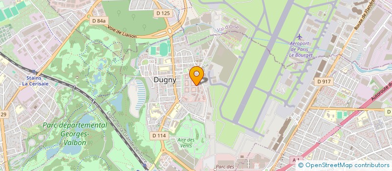 localisation de l'entreprise MADAME CECILIA RODRIGUES à DUGNY