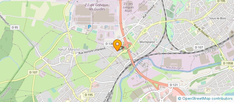 localisation de l'entreprise MADAME CECILIA ROMAIN  NEUF-MESNIL