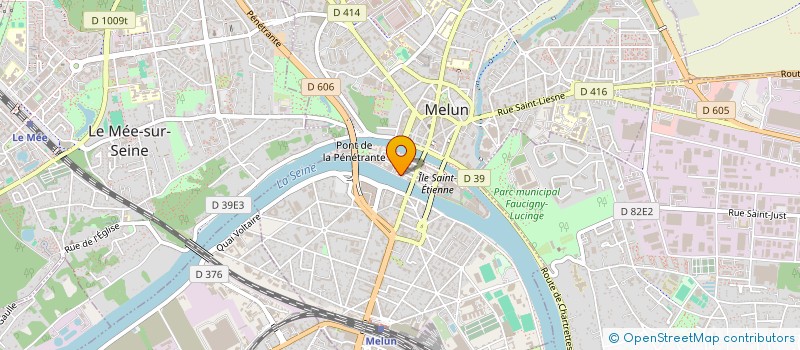 localisation de l'entreprise MADAME CECILIA ROSSETTO à MELUN