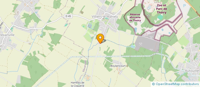 localisation de l'entreprise MADAME CECILIA ROYER  VILLIERS-LE-MAHIEU