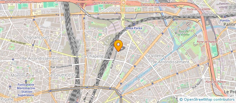 localisation de l'entreprise MADAME CECILIA SAAVEDRA BUSTAMANTE  PARIS