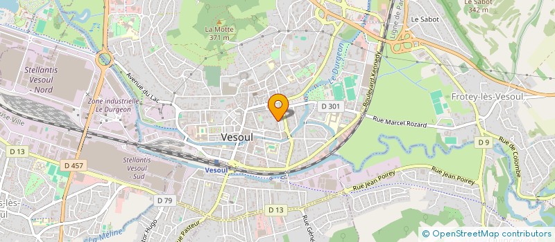 localisation de l'entreprise MADAME CECILIA SABATERY  VESOUL